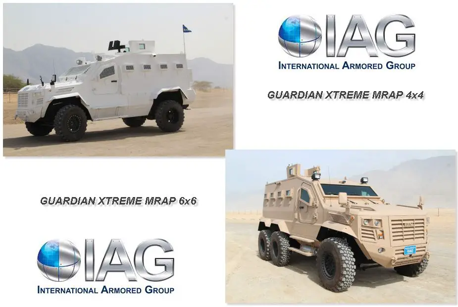 Guardian Xtreme APC 4x4 6x6 MRAP Mine Resistant Ambush Protected vehicle IAG United Arab Emirates 925 001