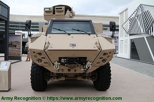 JAIS 4x4 modular MRAP Mine Resistant Ambush Protected Vehicle APC NIMR Automotive UAE front view 001