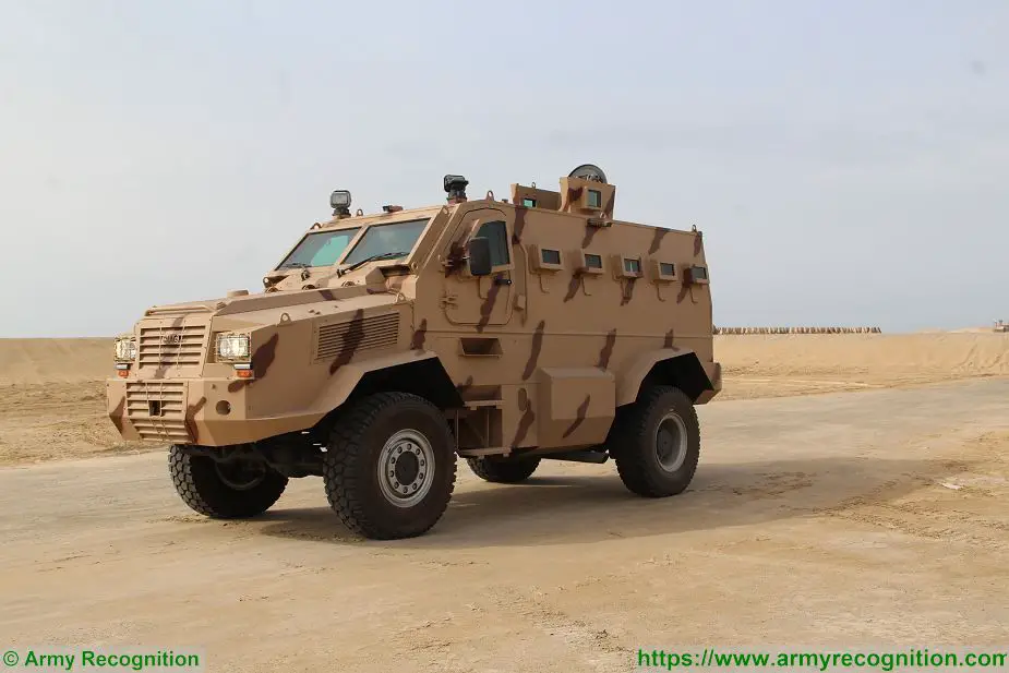 Rila 4x4 MRAP Mine Resistant Ambush Protected vehicle APC personnel carrier IAG United Arab Emirates 925 001