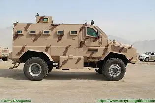 Rila 4x4 MRAP Mine Resistant Ambush Protected vehicle APC personnel carrier IAG United Arab Emirates right side view 001