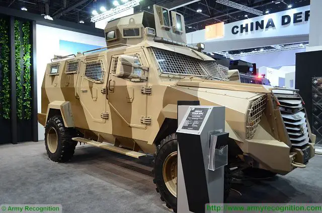 Titan Inkas 4x4 APC armored personnel carrier vehicle technical data sheet specifications pictures video description information intelligence photos images identification United Arab Emirates Automotive army defence industry military technology