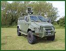 At DVD 2014, the Defence Vehicle Dynamics Exhibition in United Kingdom, the Defence Company Streit Group, a global leader in the manufacturing of wheeled armoured vehicles has unveiled its Warrior, a new 4x4 armoured vehicle armed with a remote-controlled anti-tank missile launcher station Shershen-D.