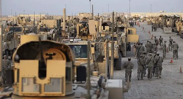 The last convoy of United States soldiers pulled out of Iraq on Sunday, December 18, 2011, ending nearly nine years of war that cost almost 4,500 American and tens of thousands of Iraqi lives and left a country still grappling with political uncertainty.