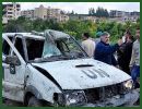 Five French soldiers and two civilians were wounded on Friday, December 9,2011, by a powerful roadside bomb that targeted a UNIFIL patrol in the southern coastal city of Tyre, a spokesperson and media reports said.