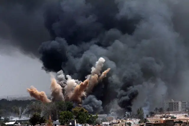NATO warplanes intensified attacks on Tripoli, again hitting Col. Muammar el-Qaddafi’s command compound, but it's not enough to destroy the ground capacities of Colonel Kaddafi armed forces.