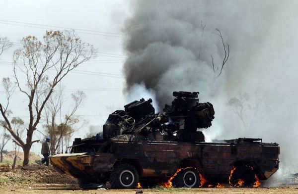 American, British and French forces have attacked Libya from the sea and from the air to stop Colonel Gaddafi’s offensive on the rebel-held east of the country. The U.S. missiles hit at least 20 of Libyan 22 targets on Saturday March 20, 2011, the U.S. Africa Command said.