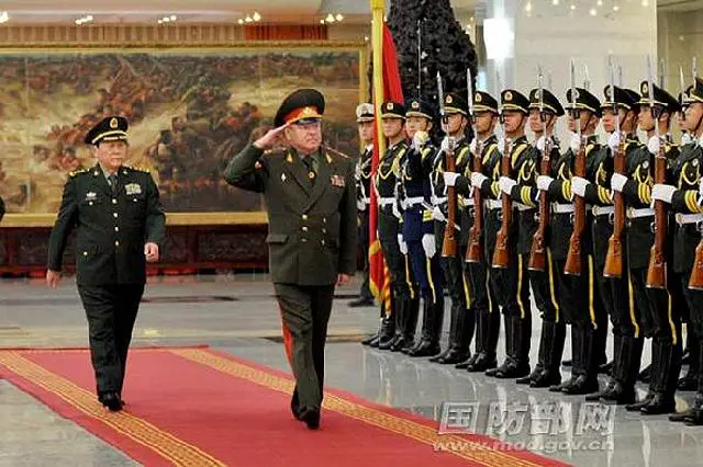 China and Belarus agreed to strengthen bilateral military-to-military cooperation as Belarusian Defense Minister Yuri Zhadobin visited Beijing on Thursday, December 7, 2012. Chinese State Councilor and Defense Minister Liang Guanglie said during talks with Zhadobin that relations between China and Belarus have seen steady and healthy development and remarkable results in various fields since the two established diplomatic ties in 1992.