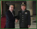 China and Argentina on Tuesday, July 3, 2012, pledged to boost military cooperation as Argentine Defense Minister Arturo Puricelli visited the Asian country. Chinese Defense Minister Liang Guanglie held talks with his Argentine counterpart on Tuesday.