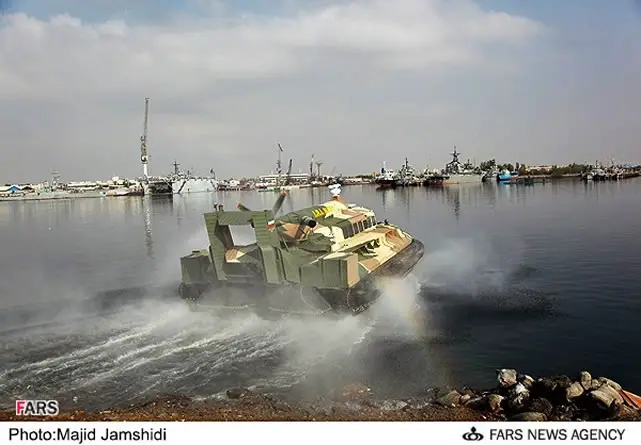 Iran launched a new Sina 7 missile launching frigate, two BH7 "Tondar" hovercrafts and two Qadir class light submarines in its waters in the Persian Gulf on Wednesday November 28th on the occasion of the National Day of Navy.