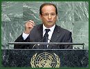 French President Francois Hollande on Tuesday, October 9, 2012, expressed his readiness to give green light to the launching of a military operation to end crisis in northern Mali. "France has once again confirmed its readiness not only to vote for this resolution, but to support the logistical and political the initiative taken by Africans," Hollande said.