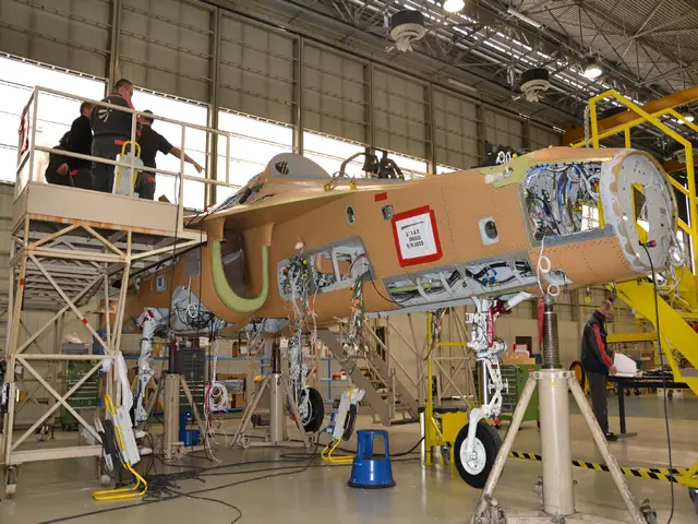 Alenia Aermacchi’s plant in Venegono has begun assembling Israel's first M-346 advanced jet trainer.