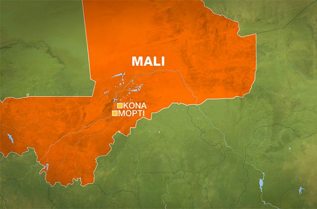 Islamist armed group Ansar Dine, among the groups occupying the north of Mali for nine months, has taken control of the central Malian city of Kona in Mopti province.
