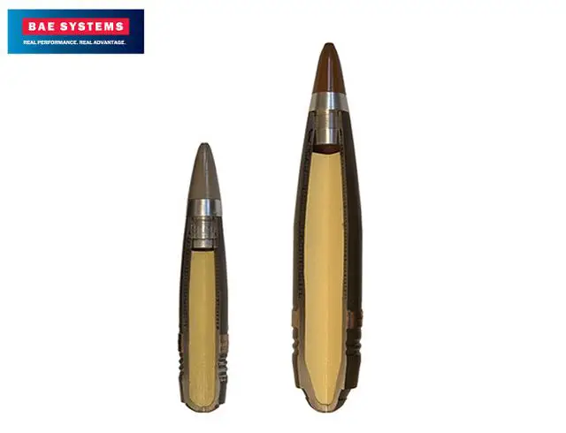 BAE Systems has received an order from the Swedish FMV to produce and deliver 9,000 rounds of 2P ammunition for the Swedish Armed Forces. Development of the 2P ammunition began in January 2013, and was done in cooperation between BAE Systems, FMV and the Swedish Armed Forces.