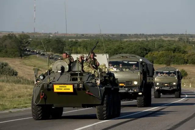 According a statement from NATO website, Friday, August 22,2014, Russian army has moved artillery units manned by Russian personnel inside Ukrainian territory in recent days and was using them to fire at Ukrainian forces. 