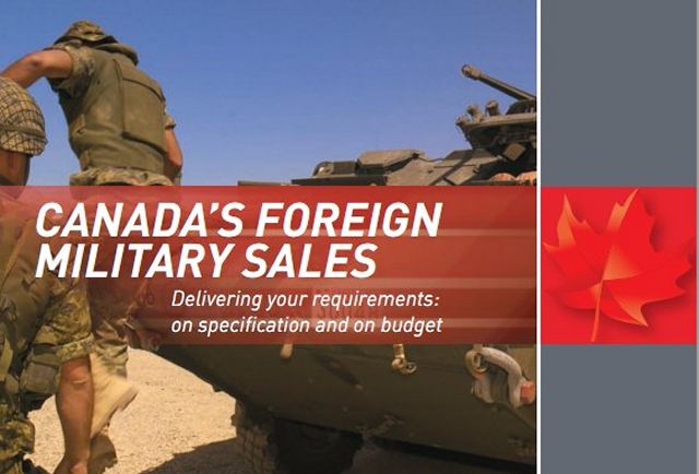 The end of Canadian combat operations in Afghanistan and deep cuts to defence budgets in the United States and other allied nations are driving the federal government to look to developing countries as potential buyers of Canadian-made guns and military equipment.