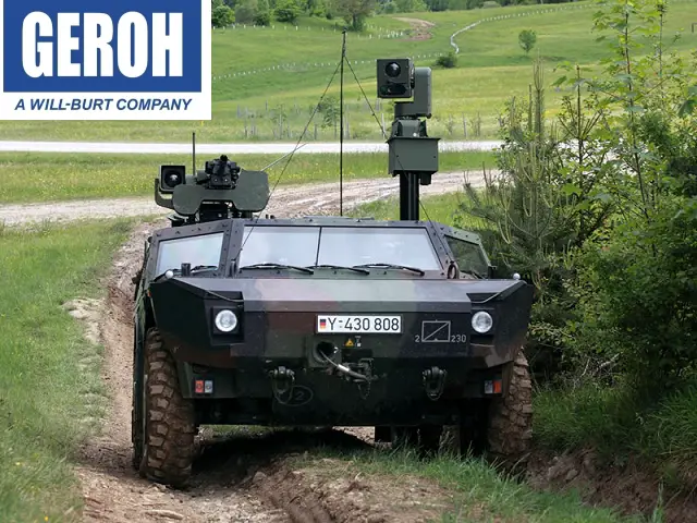 The International Defense Company GEROH presents its best military mast solutions at International Armoured Vehicles (IAV) 2014, which will be held from the 3 to February 2014 in Farnborough, United Kingdom. It gives GEROH great pleasure to invite you to join the International Armoured Vehicles conference and to visit Geroh stand N° D30.