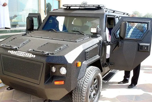 The United Arab Emirates Ministry of Interior RAK (Ras Al Khaimah) police general headquarters has take delivery of first Cobra 4x4 armoured vehicle manufactured by the Company Streit Group. This comes in line with the Ministry of Interior’s objectives to provide the highest level of safety for the community.