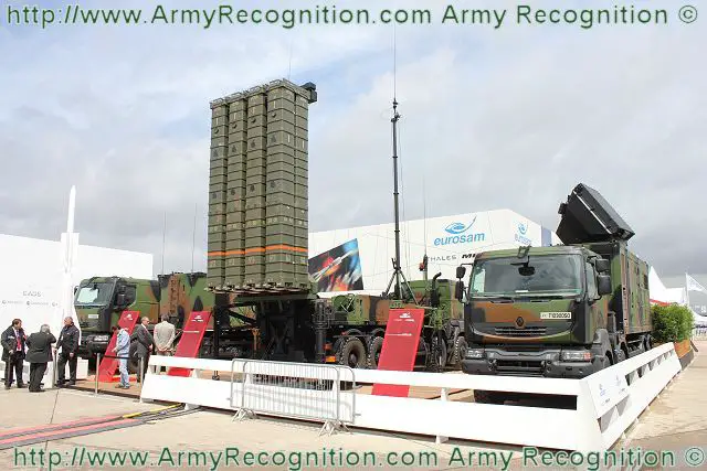 In January 2014, PAAMS (Principal Anti Air Missile System) Programme Division accepted delivery of the penultimate French SAMP/T “MAMBA” system and subsequently transferred it to the French Air Force Ground Based Air Defence Squadron 01.950 “CRAU”. 