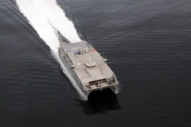 Expeditionary Fast Transport (EPF) 6, the future USNS Brunswick, completed Acceptance Trials, Oct. 23. The ship, which was constructed by Austal USA, is the sixth ship of the EPF class. The EPF class ships were formerly known as Joint High Speed Vessels (JHSV).