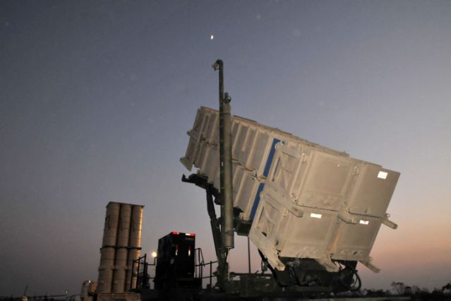An unmanned aircraft entered Israeli territory from Gaza and was shot down over Ashdod by the Patriot missile battery Monday, July 14, 2014, morning, the IDF (Israel Defense Forces) said. The Israeli Navy was searching for remnants of the drone, which was intercepted over an open area near the Ashdod coast.