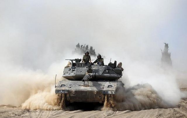 The Israeli army said it launched the offensive operation "Protective Edge" early Tuesday, July 8, 2014, against the Gaza Strip to quell rocket attacks, and a Palestinian official said Israeli airstrikes injured at least nine Palestinians.