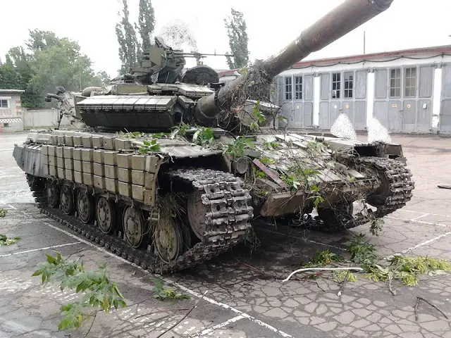 According the Official Ukrainian Ministry of Defence (MOD) website, a Russian main battle tank T-64BV captured in east Ukraine would have been used by Russian separatists to fight Ukrainian government forces. An analysis of Colonel Yuri Mykolenko, member of the Command Center of Ukrainian armed forces, has confirmed the use of armament and combat vehicles from the Russian federation origin.