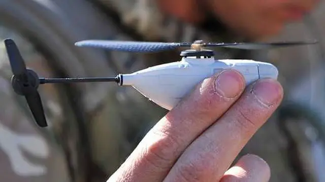 Researchers at the U.S. Army Natick Soldier Research, Development and Engineering Center are developing a pocket-sized aerial surveillance device for Soldiers and small units operating in challenging ground environments.
