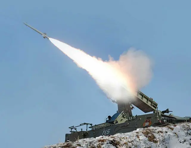 North Korea fired 16 short-range rockets from its east coast early Sunday for a second straight day, the South-Korean Joint Chiefs of Staff (JCS) said, the latest in a series of provocative launches that are in apparent protest of ongoing joint military drills between Seoul and Washington.