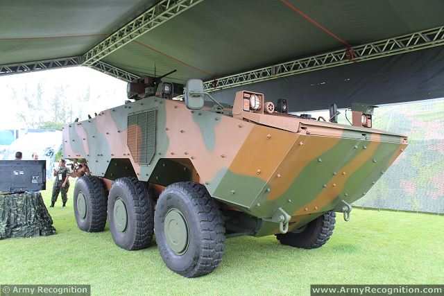 One mechanised infantry unit of the Brazilian army has take delivery of the first batch of the new Guarani VBTP-MR 6x6 armoured vehicles. The new vehicle is developed by Iveco and the Brazilian Army to replace all EE-11 Urutu by 2015.