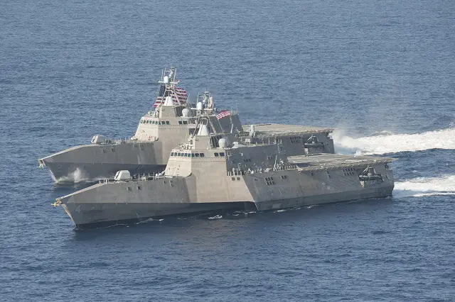 The U.S. Navy announced that Littoral Combat Ship USS Coronado (LCS 4) The U.S. Navy announced that Littoral Combat Ship USS Coronado (LCS 4) and the second increment of the surface warfare mission package (SUW MP) completed Initial Operational Test and Evaluation (IOT&E) phase one recently off the coast of California. This is the initial operational test for the Independence variant of the littoral combat ship (LCS) and the SUW MP increment two on this variant.