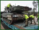 According to Defence24, General Command of the Polish Armed Forces has released information that the 34th Polish Armoured Cavalry Brigade has received another batch of Leopard 2A5 tanks. The tanks have been transported via railways from Germany and unloaded within the base of the unit onto a specially prepared ramp. 