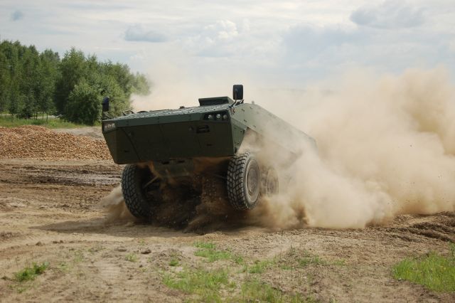 Army Recognition has learned that Lockheed Martin stopped its association with Finnish company Patria on the Havoc 8x8 Armored Modular Vehicle program. The Havoc was Lockheed Martin's entry in the U.S. Marine Corps' Amphibious Combat Vehicle (ACV) Phase I program. Lockheed Martin will instead run its very own vehicle program. The design of this vehicle is expected to be unveiled at Modern Day Marine defense show in September.