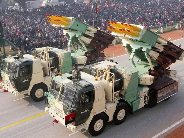India DRDO eyes on enhanced version of the Pinaka multiple barrel rocket launcher 640 001