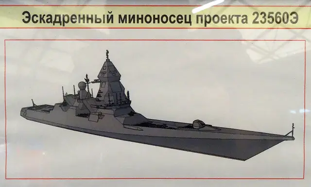 Project 23560E Leader Class Destroyer Russian Navy 2