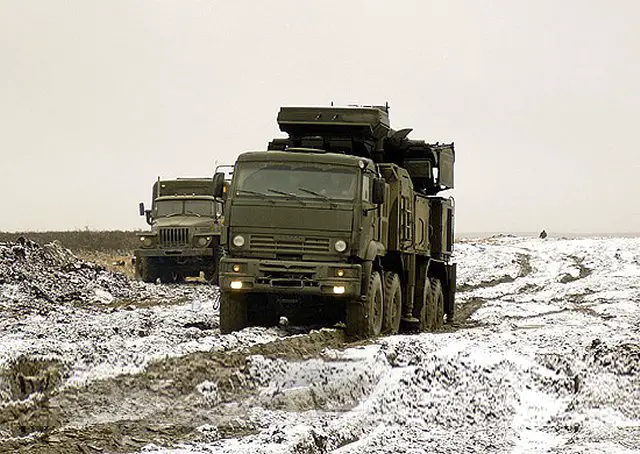 Russia Eastern Military District receives 2S7 Pion artillery guns and Pantsir S air defense systems 640 001