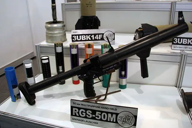 Russian security forces ordered five times mor RGS-50M grenade launchers compared to 2014 640 001