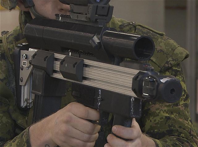 Canadian armed forces and Colt have developed a new concept of assault rifle SIPES project 640 003