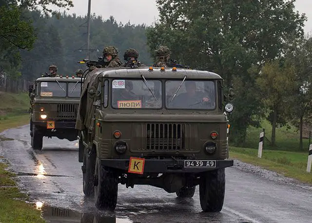 British soldiers will take part in a multi-national military training exercise in Ukraine 640 001