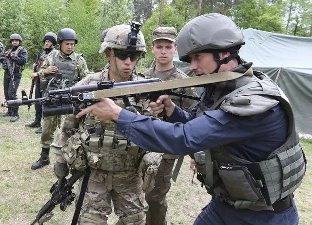 United States plan to train Ukrainian army soldiers after the National Guard troops 640 001