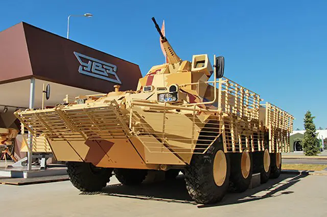 Modernized version of BTR-80 APC unveiled by Uralvagonzavod during Army 2015 exhibition