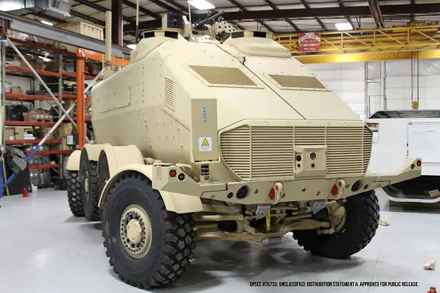 US Army new concept of CAMEL Advanced Military Explosion-mitigating Land Demonstrator 640 001