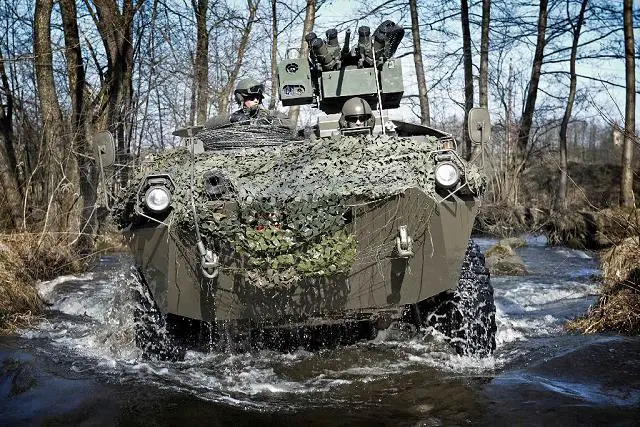 Austria takes delivery of upgraded Pandur 1 6x6 armoured with 12-7mm remote weapon station 640 001