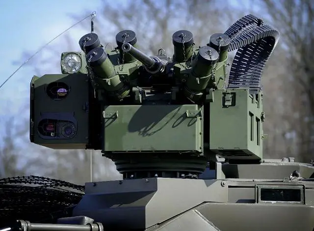 The Army of Austria has received the first new modernized version of its standard 6x6 armoured vehicle personnel carrier Pandur 1. The vehicle is upgraded with a new remotely weapon station armed with a 12,7mm machine gun to replace the ring mount weapon system. 