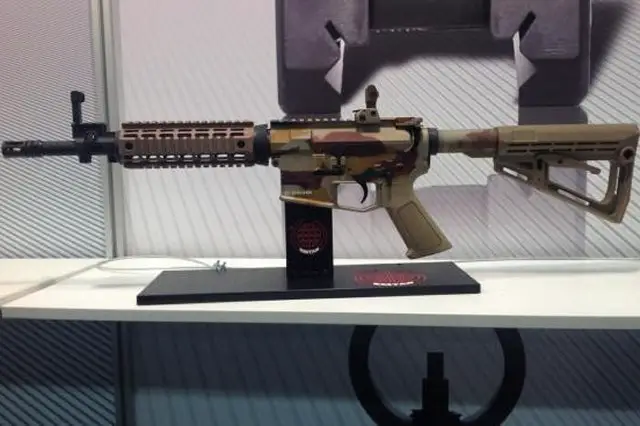 Emtan Karmiel unveils two new versions of its MZ 15 rifle at IWA 2015 exhibition 640 001