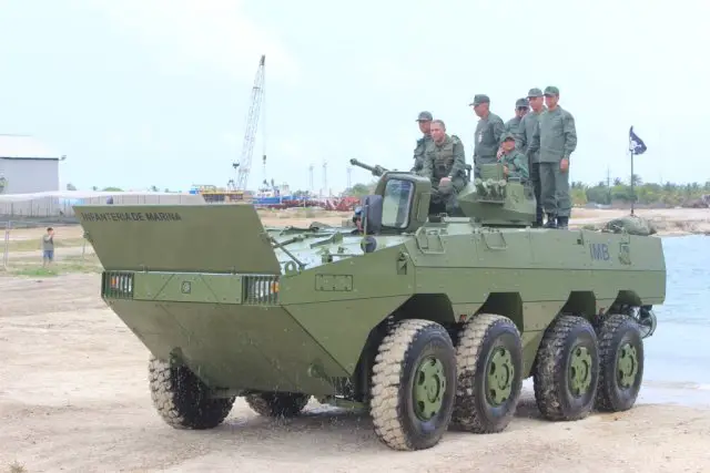 Venezuelan Marines Corps showcases its new VN-1 Amphibious Armored Infantry Fighting Vehicle