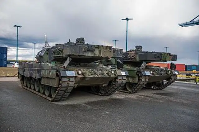 Finland has taken delivery of the first 20 Leopard 2A6 MBTs from the Netherlands