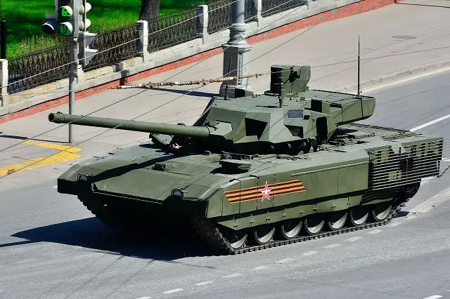 India could be the first foreign buyer of the new Russian-made T-14 Armata main battle tank 640 001