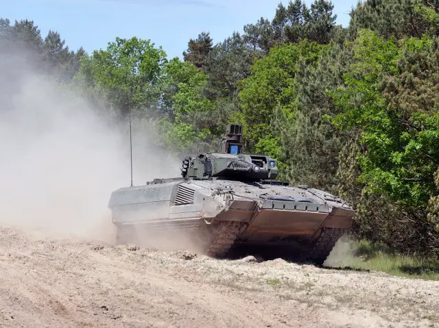 KMW Puma infantry fighting vehicle enters service with German Bundeswehr 640 001