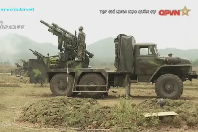 Vietnam Has Developed a 105mm Self-Propelled Howitzer on a Ural-375D Chassis 640 001