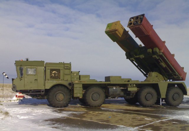 A higher accuracy guided ammunition is being developed for Smerch and TornadoS 640 001